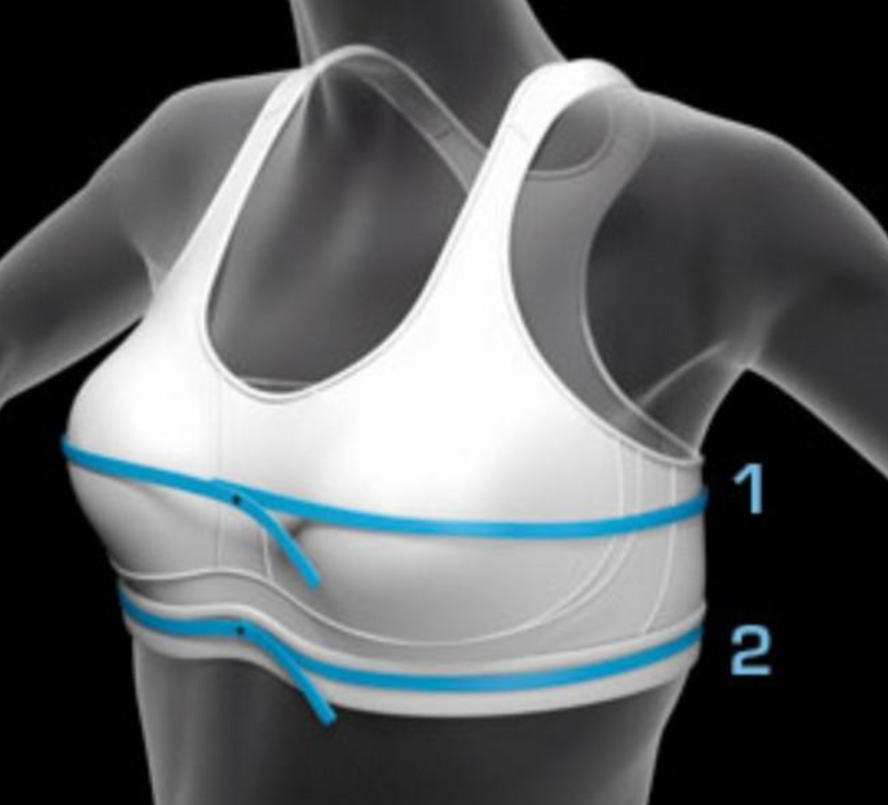 Sujeta prótesis mamarias regulable Orione Ref.9001