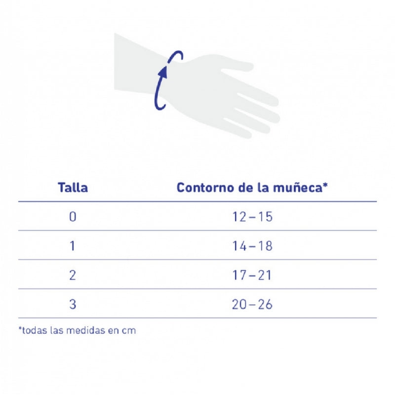 Bauerfeind Órtesis muñeca | Estabilizadora | Inmovilizadora | Varilla central | Sin costuras | Titán | Varias tallas | ManuLoc - MICO