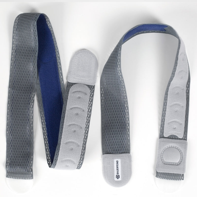 Bauerfeind Órtesis tobillo | Estabilización lateral | Talón abierto | Cubierta en L | Titán | Talla única | MalleoLoc L - MICO