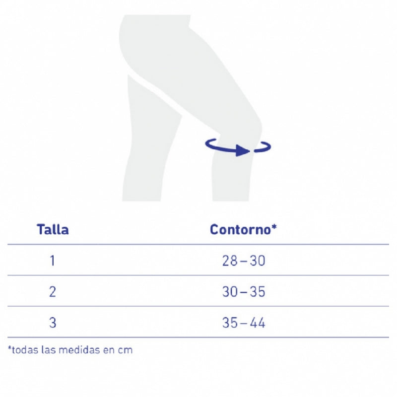 Bauerfeind rodillera | Tejido de punto | Inelástico | Alivio dolor | Almohadilla | Negro | Varias tallas | GenuPoint - MICO