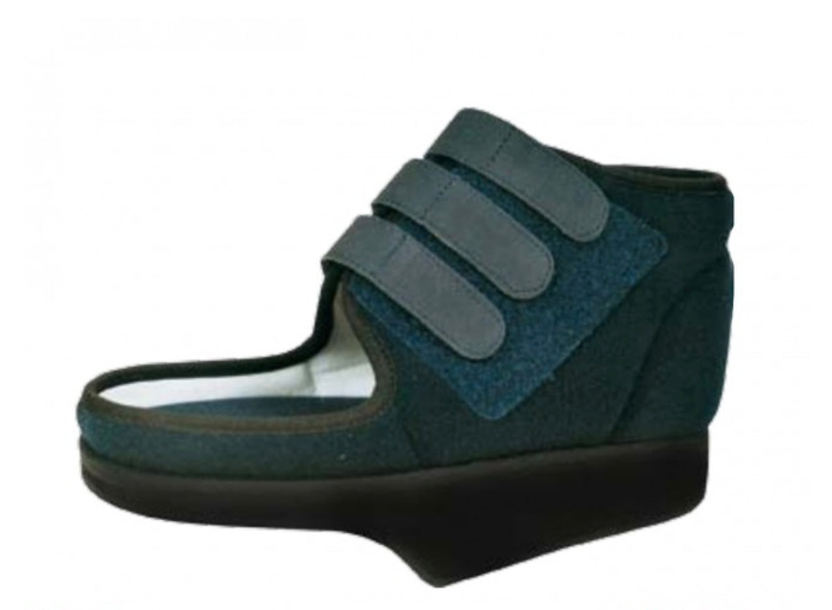 Zapato post-quirúrgico en talón (baruk) con borde lateral Ref. 150 Ok Ped Orione