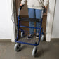 Andador plegable con bandeja y cesta | Freno en manetas bloqueables | Azul | Victoria | Mobiclinic - MICO