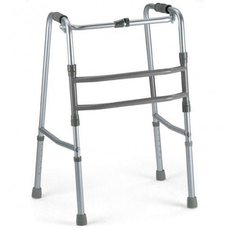 Andador sin ruedas | Deambulador | Plegable | Aluminio | Ligero | Invacare - MICO