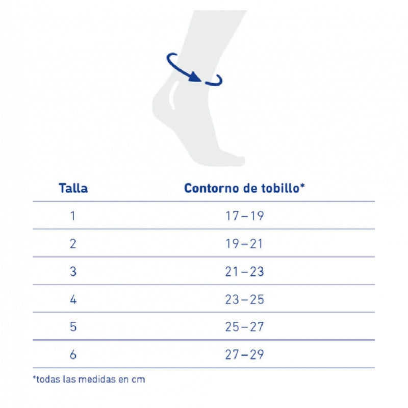 Bauerfeind tobillera elástica | Dolor Tendón Aquiles | Titanio azul | Varias tallas | AchilloTrain - MICO