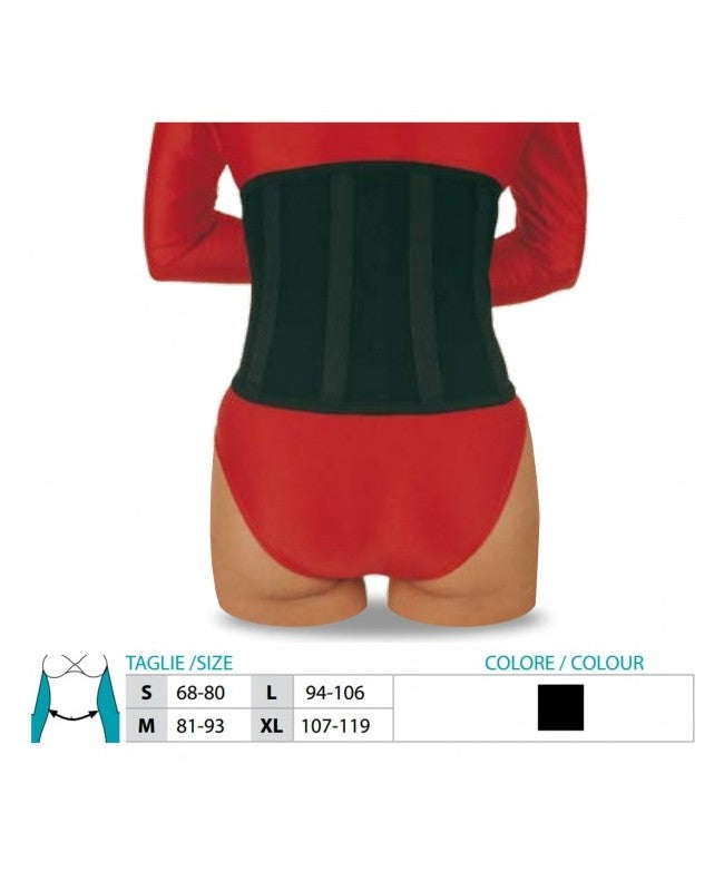 Faja reductora unisex Benactiv (soporte de 4 láminas) - Ref. 8185 ST