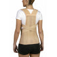 Órtesis dorsolumbar | Tejido elástico | Con tirantes | Transpirable | Beige | Varias tallas | FJ208 | Emo - MICO