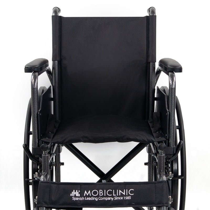 Silla de ruedas | Plegable | Acero | Ruedas traseras extraíbles | Reposapiés y reposabrazos | S220 Sevilla | Premium Mobiclinic - MICO