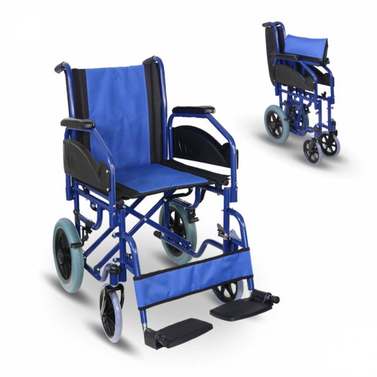 Silla de ruedas | VIP | Plegable | Reposabrazos y reposapiés extraíbles | Maestranza | Mobiclinic - MICO