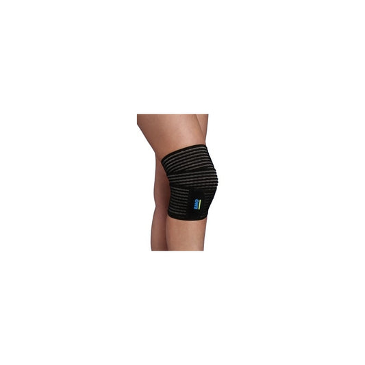 Vendaje elástico de rodilla con velcro | 110 cm | Talla única | STP110 | Emo - MICO