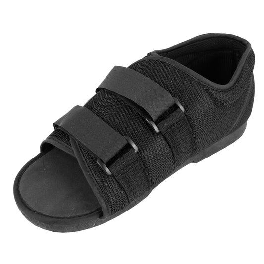 Zapato postquirúrgico | Cierre de velcro | Color negro | Ambidiestro | Varias tallas - MICO