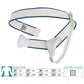 Braguero para hernia inguinal unilateral con almohadilla anatómica Orione Ref.351